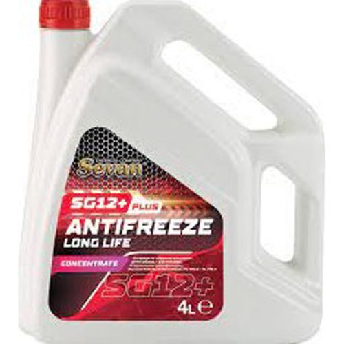 Червен Антифриз Sevan Longlife SG12 концентрат до -74°, 4 литра