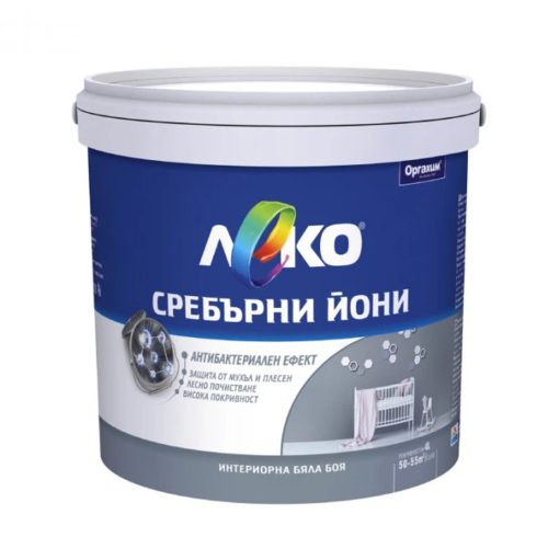 Латекс със сребърни йони Леко 15л ОРГАХИМ 119399