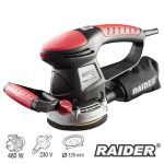 Ексцентършлайф Електрически Raider RDP-RSA07 Black edition, 480 W, 125 мм 1 0000014073.jpg