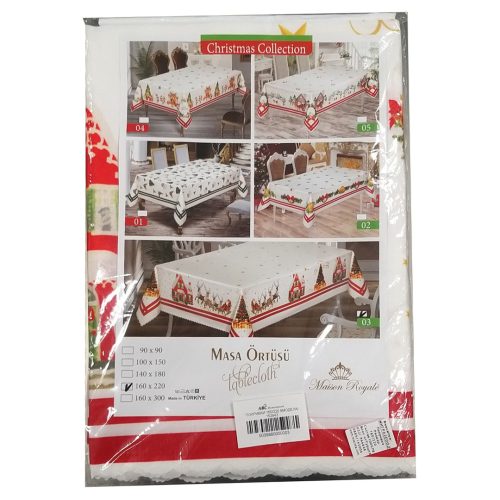 Коледна покривка за маса  160/220см  9 модела