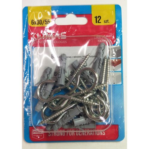 ДЮБЕЛ ЗА БЕТОН+С-КУКА 6х30/WM/BS-6 19142630-1