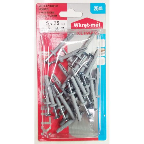 ПИРОН-ДЮБЕЛ ЦИЛИНДР. ЯКА /WM/BSM-5х35 191132535-1