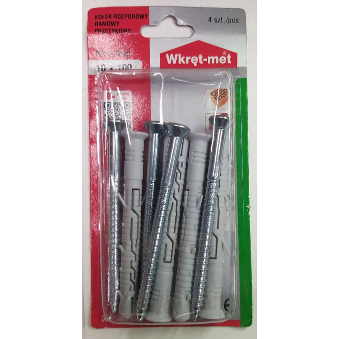 0000014264.jpg ДЮБЕЛ ТУХЛА+ВИНТ Ф-К/WM/BKRS-10x100N 19111210100-1