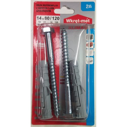 ДЮБЕЛ ЗА БЕТОН+ВИНТ Ш-Н/WM/BK-14х120 1912214120-1