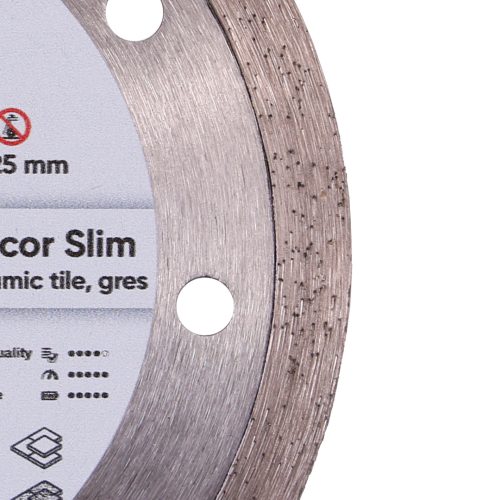 Дзп диамантен диск 1a 1r ф115x1.2/1x8x22.23mm DECOR SLIM 11115427009