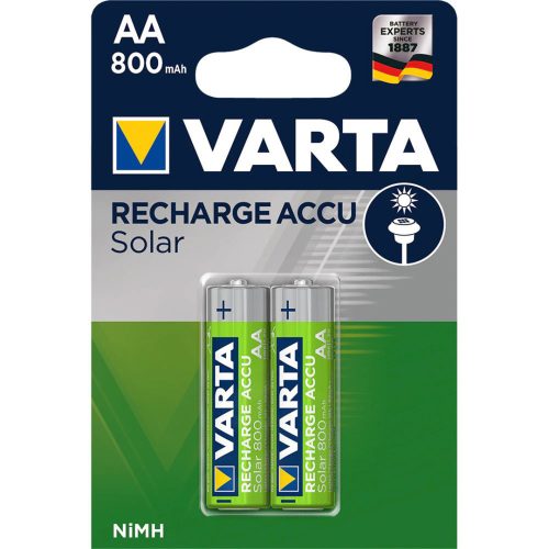 Батерия VARTA SOLAR ACCU 800 mAh AA 2БР. 58688