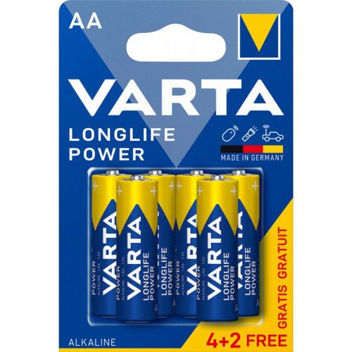 Батерия VARTA POWER алкална АА 4+2БР *068772 070209