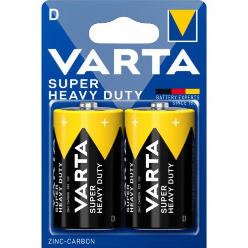 Батерия VARTA SUPERLIFE цинк D 2БР. *56342 070403