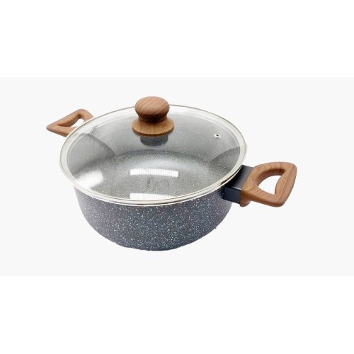 Тенджера с Незалепващо Покритие Brio Hard Rock, 24см