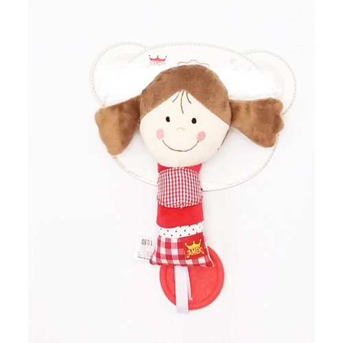 Бебешка кукла държalka руса/кафява 18см – 090637-1 / 090637-2 (АМЕК)