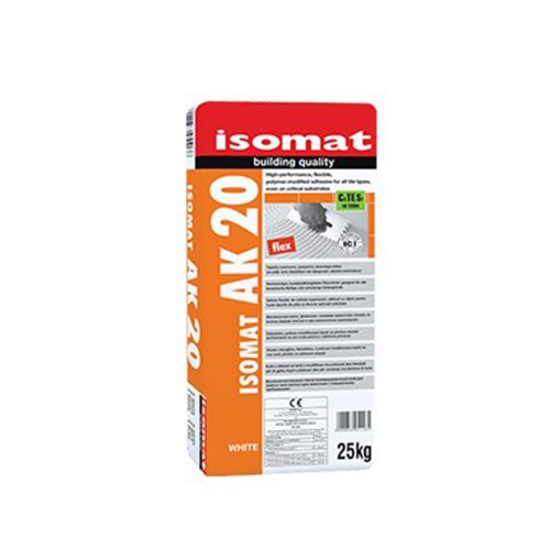 Изомат ак-20 бял супер флекс C2TES1 25 кг