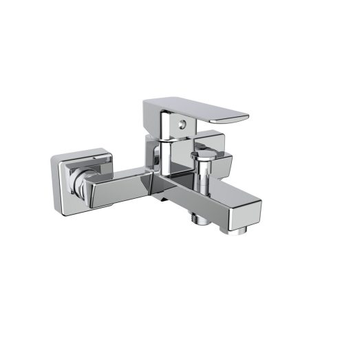 тенен смесител Fayans Viva, За вана/душ, Без аксесоари, Хром