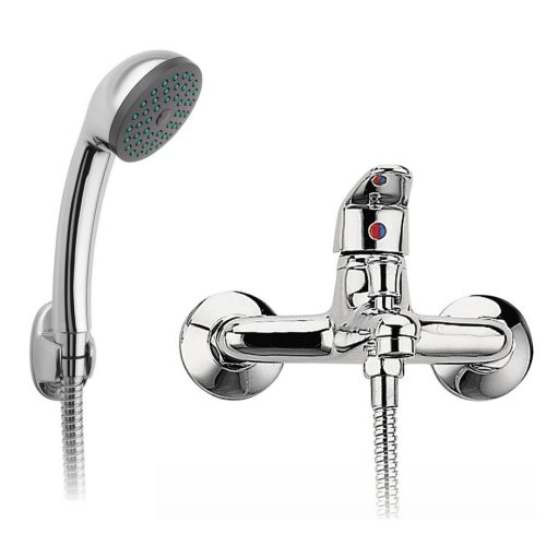 Смесител стенен за вана/душ с аксесоари SMILE BSM11 - FERRO - BSM11