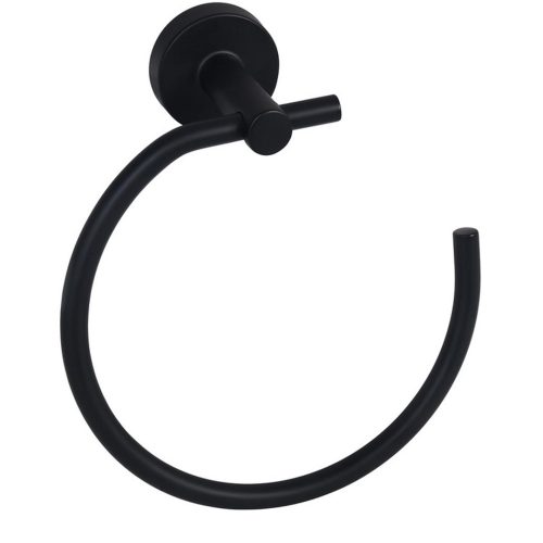 Стойка за кърпи, овална Черно For You BF