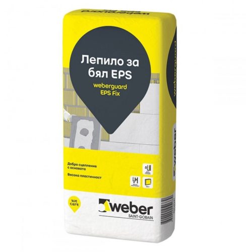 Weberguard 500P EPS Fix Лепило за бял EPS, 25кг