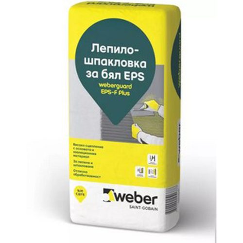 Лепило и шпакловка Weber Weberguard EPS-F Plus  25КГ 42 бр/пал.