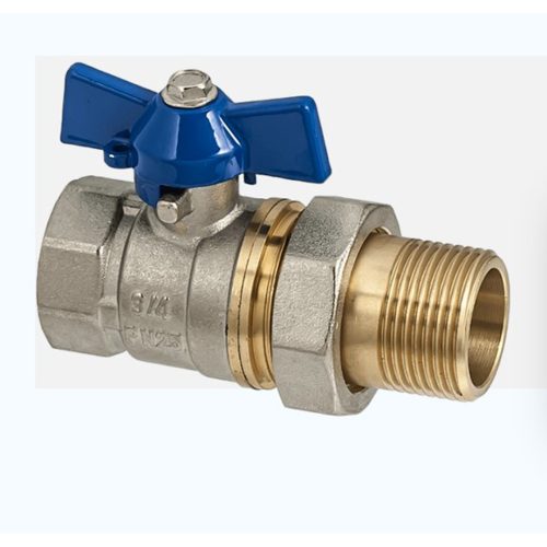 Сферичен кран мж т-дръжка с холендър hydro - месинг 3/4 0470086