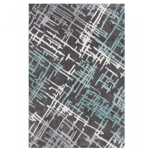 Килим Криейтив синьо абстракт антрацит 140Х200см
