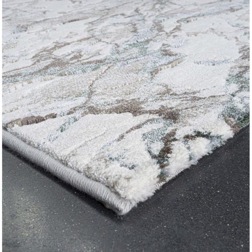 Килим Platinum беж мрамор тюркоаз 133х195