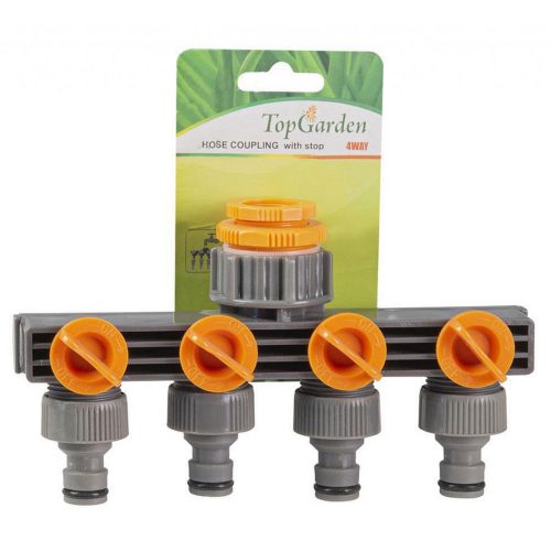 Разклонител 4 изхода със стоп 1/2"-3/4" tg 380973