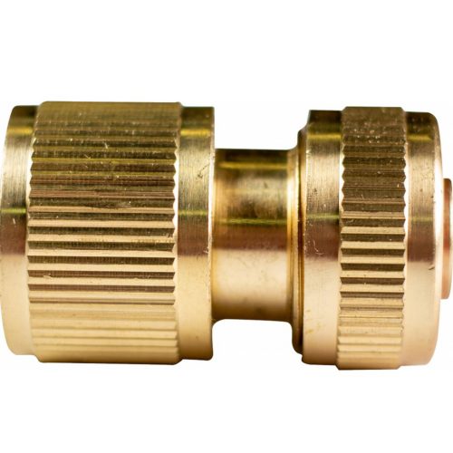 Накрайник за маркуч 1/2" quot със стопер, месингов tg 400403