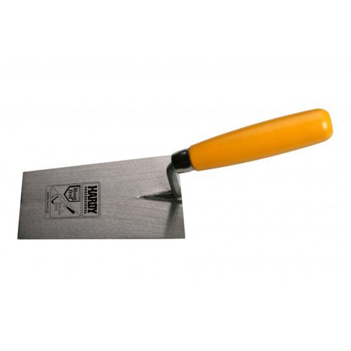 Мистрия шпакловъчна, серия 30, 14х8, заварена, полирана дръжка Hardy 0810-301408