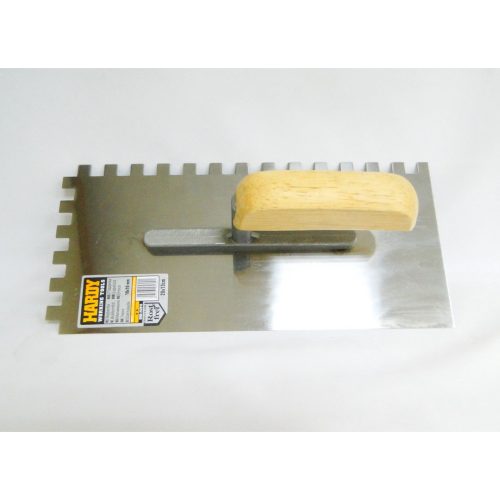 Маламашка с гребен *25*, 13х28 см, 10х10 мм, неръждаема стомана Hardy 0800-252810