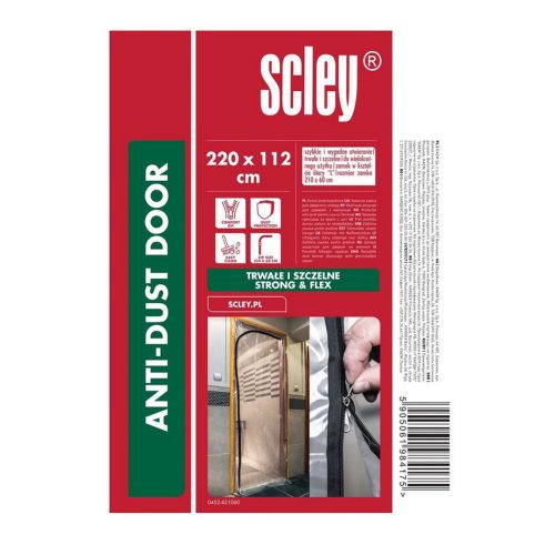 Завеса предпазна "L" 220х112см Scley / 0452-421060