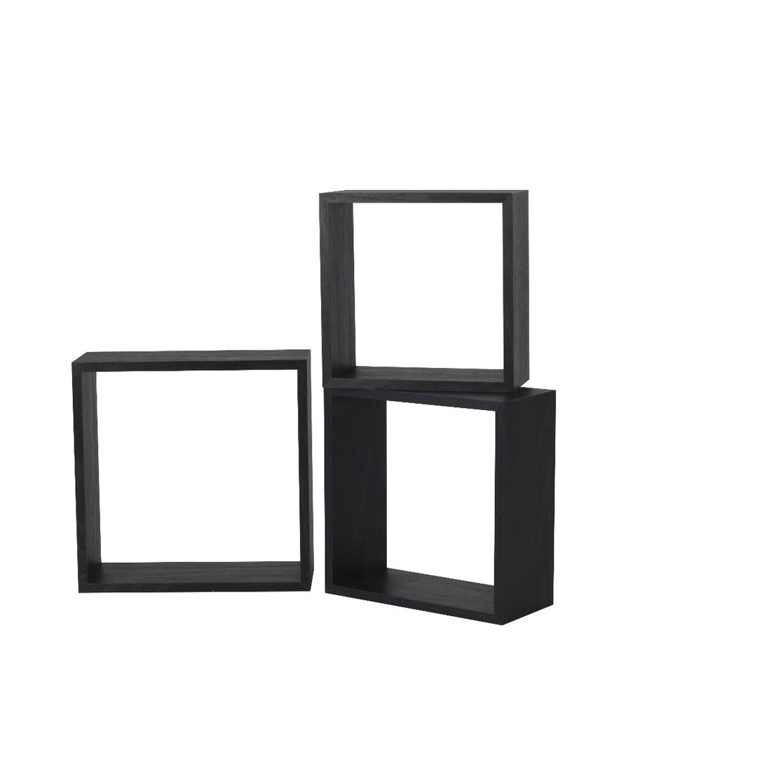 0000016944.jpg Кубове Комплект 3 Бр Черен Дъб / 988528