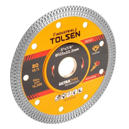 Диамантен диск Ultraslim Longlife 2  125Х10ММ SLIM Tolsen 76757