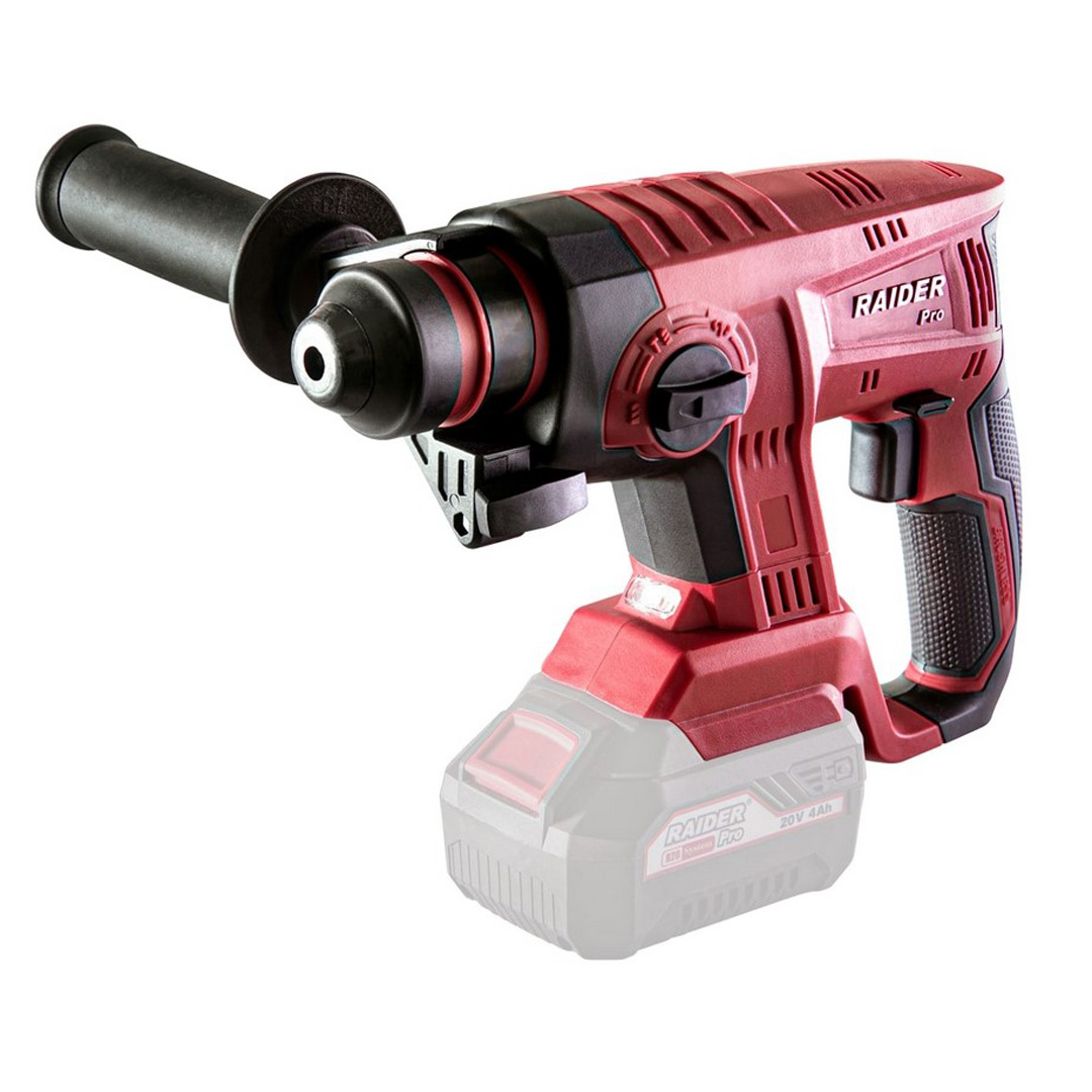 0000017955.jpg Перфоратор Акумулаторен RAIDER R20 RDP-SBRH20 Li-ion SDS-plus SOLO Безчетков, без батерия и зарядно