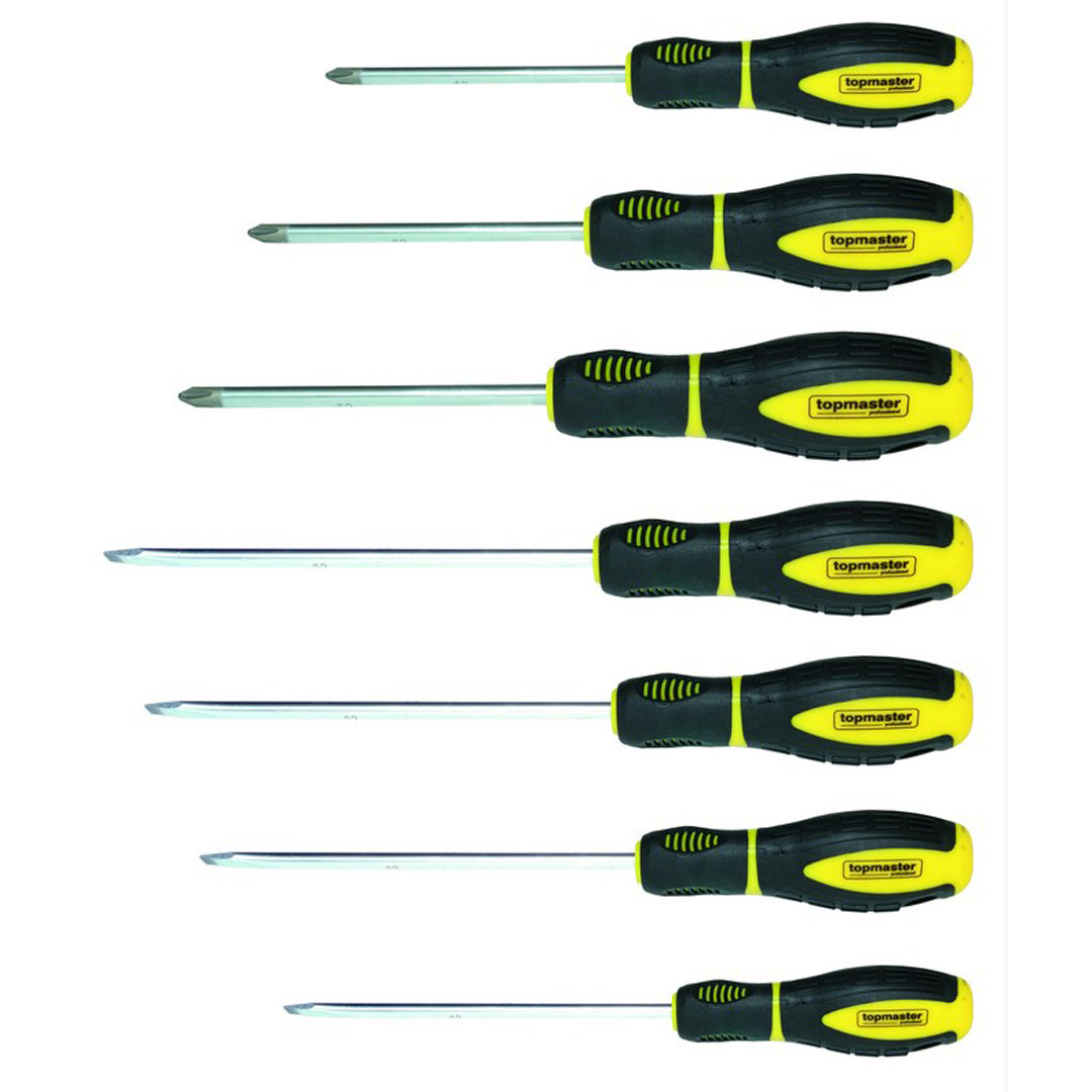 0000018053.jpg Отвертки к-т 7бр S2 Topmaster Professional TMP 225106