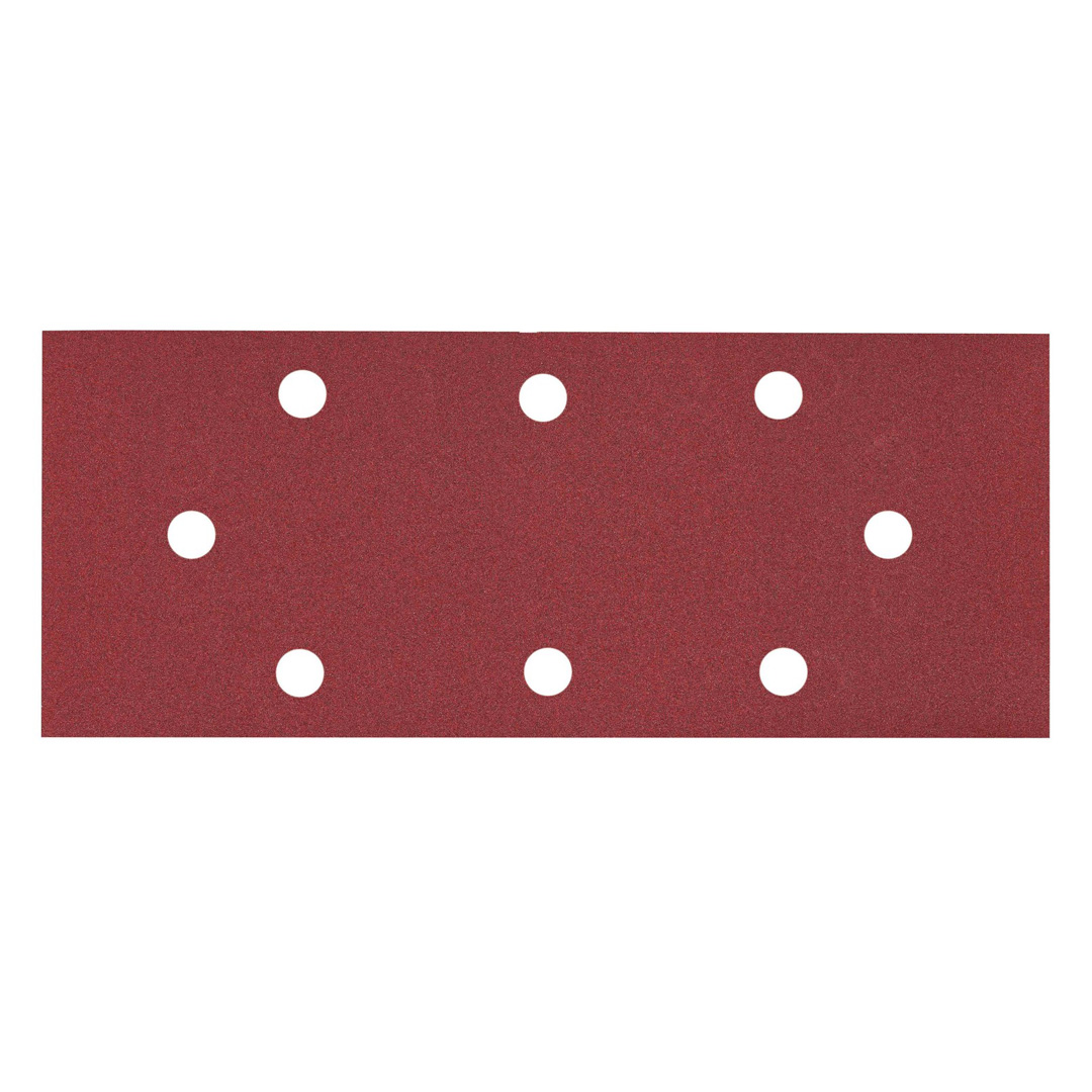 0000018129.jpg Шкурка за виброшлайф 93х230 P180 с 8 отвора 10бр. Raider 180104