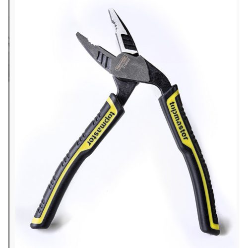 Клещи комбинирани извити трето поколение 190 mm Topmaster Professional ТМР 210600