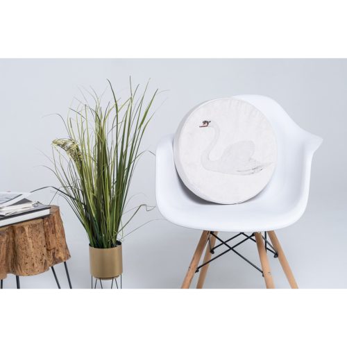 Арт възглавница за стол лебед ф40 140917