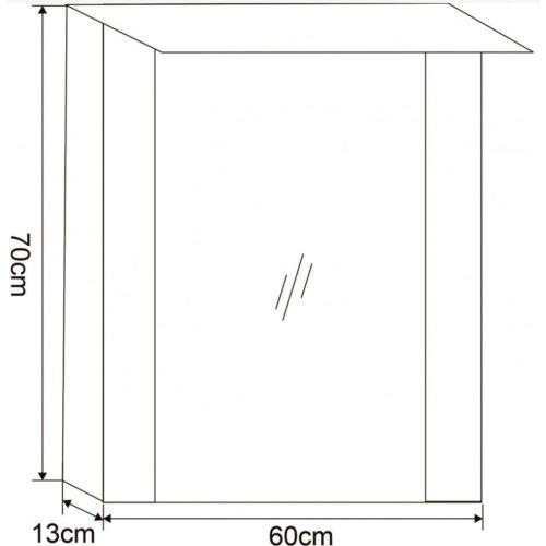 Горен Огледален Шкаф Анима 6013-70