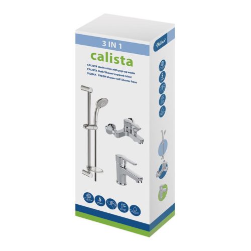 Промо комплект смесители VIDIMA CALISTA 3 в 1 B1435AA