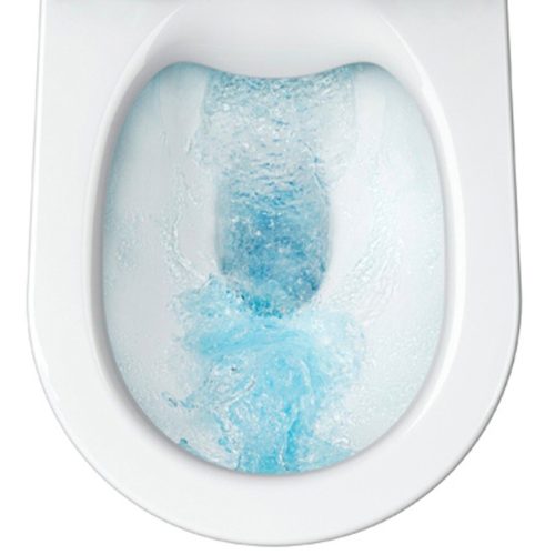 Компактна окачена тоалетна модел Roca NEXO Clean Rim A34664L000