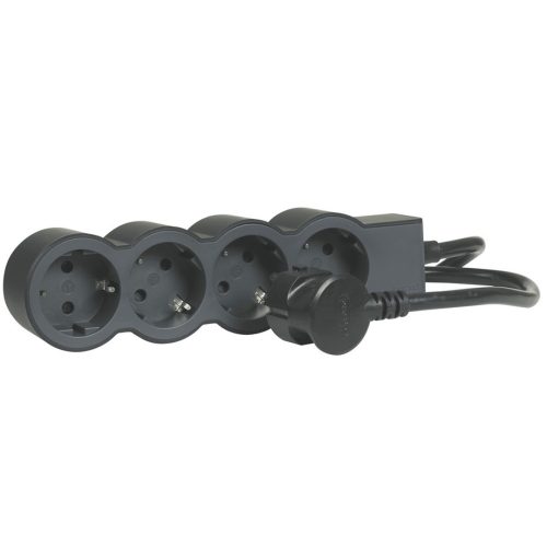 РАЗКЛОНИТЕЛ 4Х ШУКО  3М. КАБЕЛ ЧЕРНО/СИВ 694562 АМ 1925065