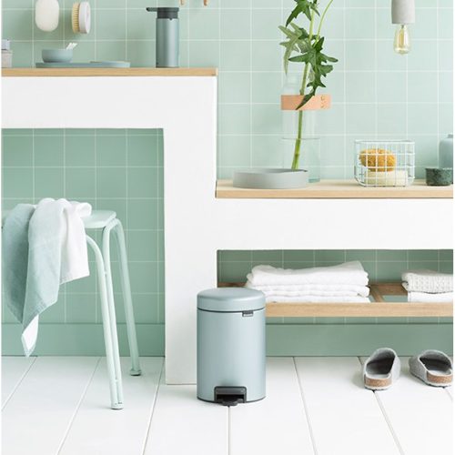 Кетен Кош За Смет С Педал Brabantia Newlcon 3L METALLIC MINT 649002