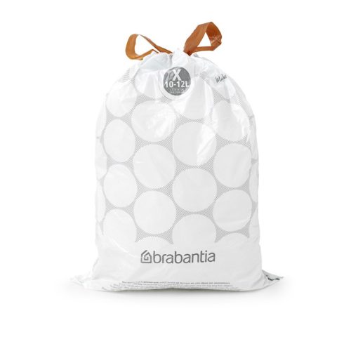 Торба за кош размер Х (NewIcon/Bo), 10-12L, 20 броя, бели BRABANTIA