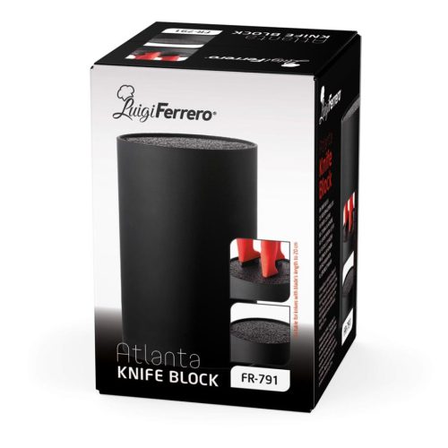 Поставка за ножове LUIGI FERRERO - ATLANTA FR-791, черна