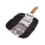 Тиган BRIO GRILL лят алуминий с незалепващо покритие сгъваема дръжка 1 0000019567.jpg