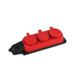 Разклонител без кабел 3 гнезда-червен/ 8006680 1 0000020120.jpg