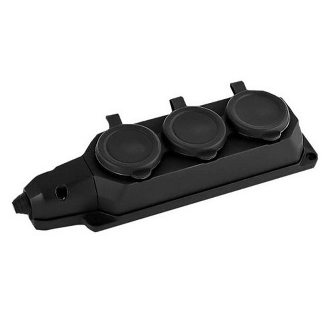 0000020126.jpg Разклонител без кабел 3 гнезда-черен/ 8006670