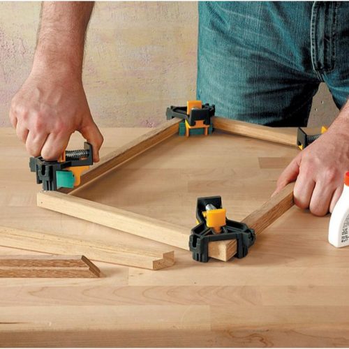 Стяга ъглова Wolfcraft пластмасова 90 °, 22 мм, ES 22 105WLF163