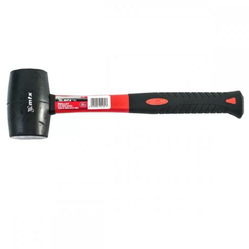 Гумен чук, 225g, черна гума, дръжка фибро, МТХ 111759