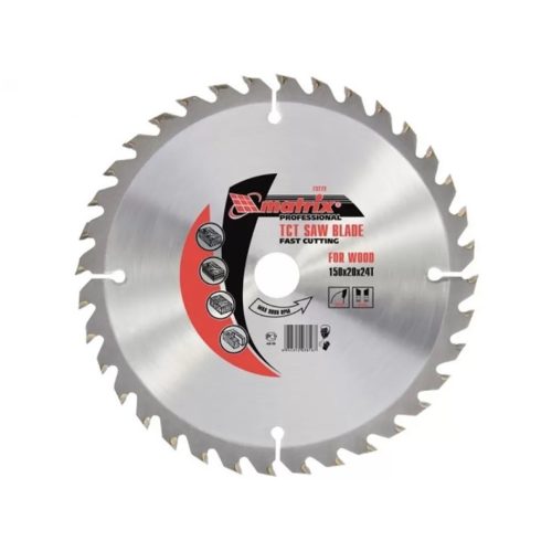 Диск за циркуляр за дърво, 160х20mm, z=36, преходна втулка 16/20, MTX 732769