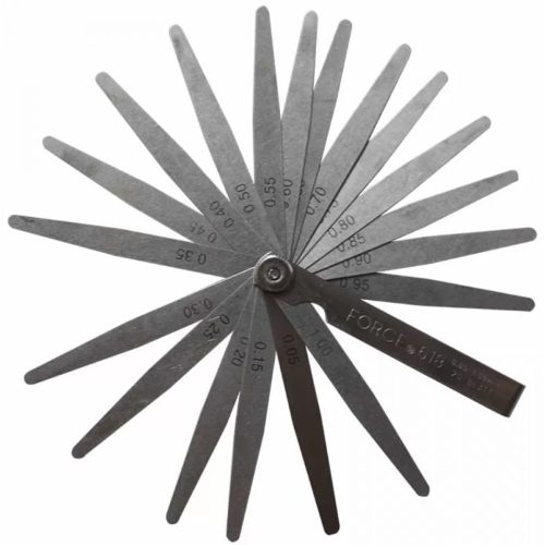 Луфтомер 0.05-1.00mm 20ч., FORCE JN66166