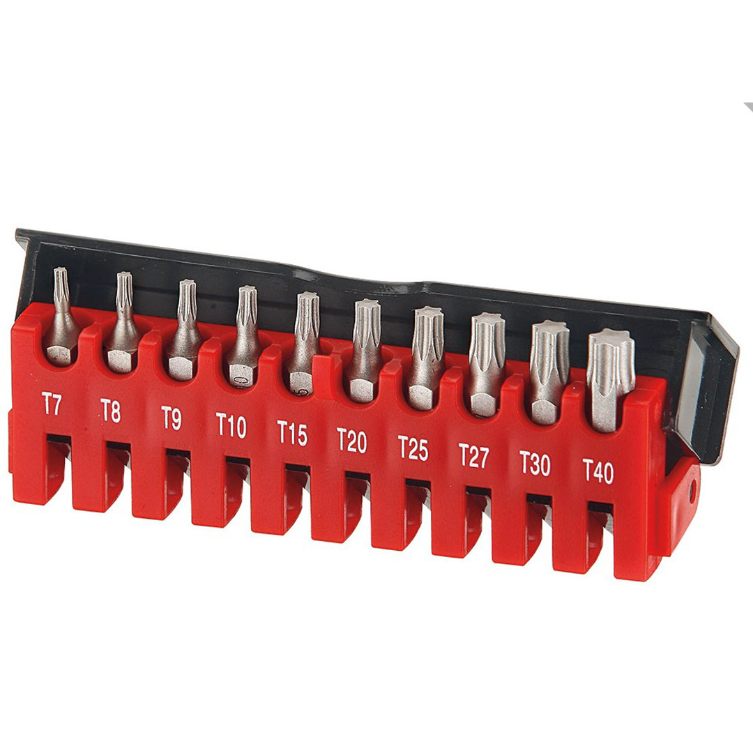 0000021218.jpg Накрайници TORX 1/4" к-т 10 части | FORCE Tools JN99016